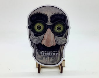 Skull Ultimate Disguise Sticker - 4 inches