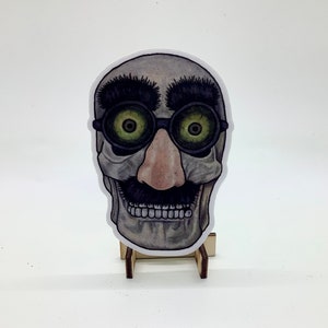 Skull Ultimate Disguise Sticker - 4 inches