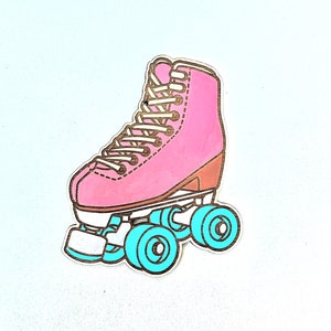 Customized Rollerskate Ornament - Roller Derby Gift - Roller Rink Ornament - Skating Speed Skates - - Vintage Rollerskate - Moxi Skates