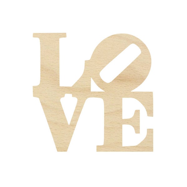 Love Park Philly 11" Cutout 1/8" Baltic Birch - Unfinished