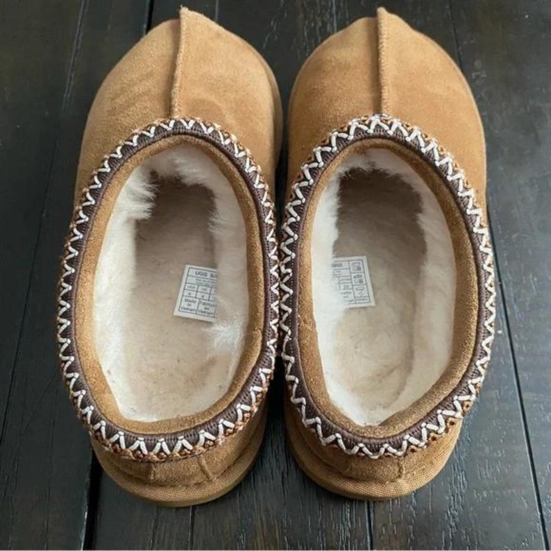 UGG Tasman Slippers, Real, Warm Platform, Fur Ankle Boots ,vegan