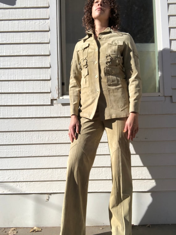 Vintage Roncelli suede pants & jacket set.