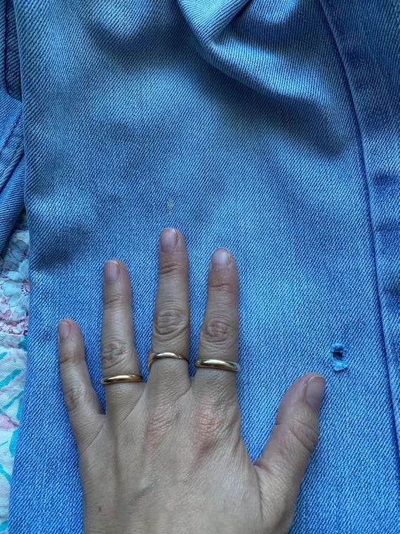 1970s light wash vintage orange tab Levi’s - image 9