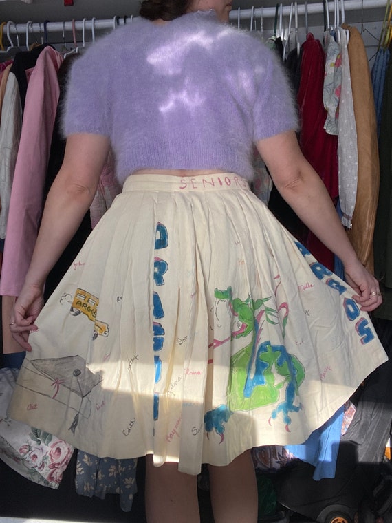 1950s/1960s senior cord skirt, 28-32” waist - image 2