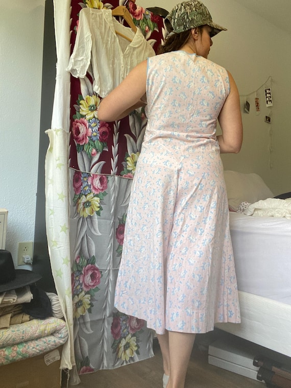 1930’s, size M, Art Deco cotton beach pajamas - image 2