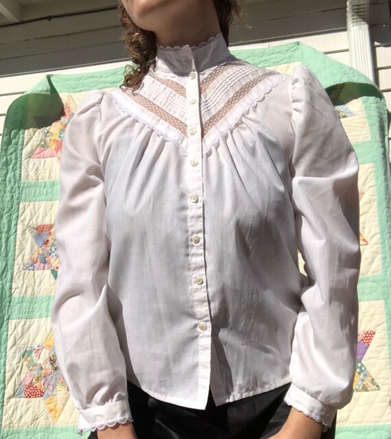Gunne Sax button up.