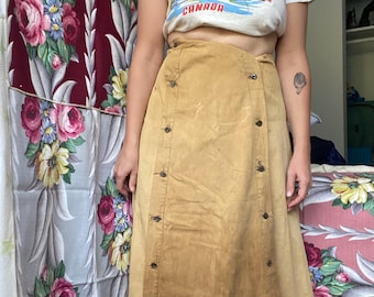 Antique Victorian early 1900’s split skirt riding pants 28” waist