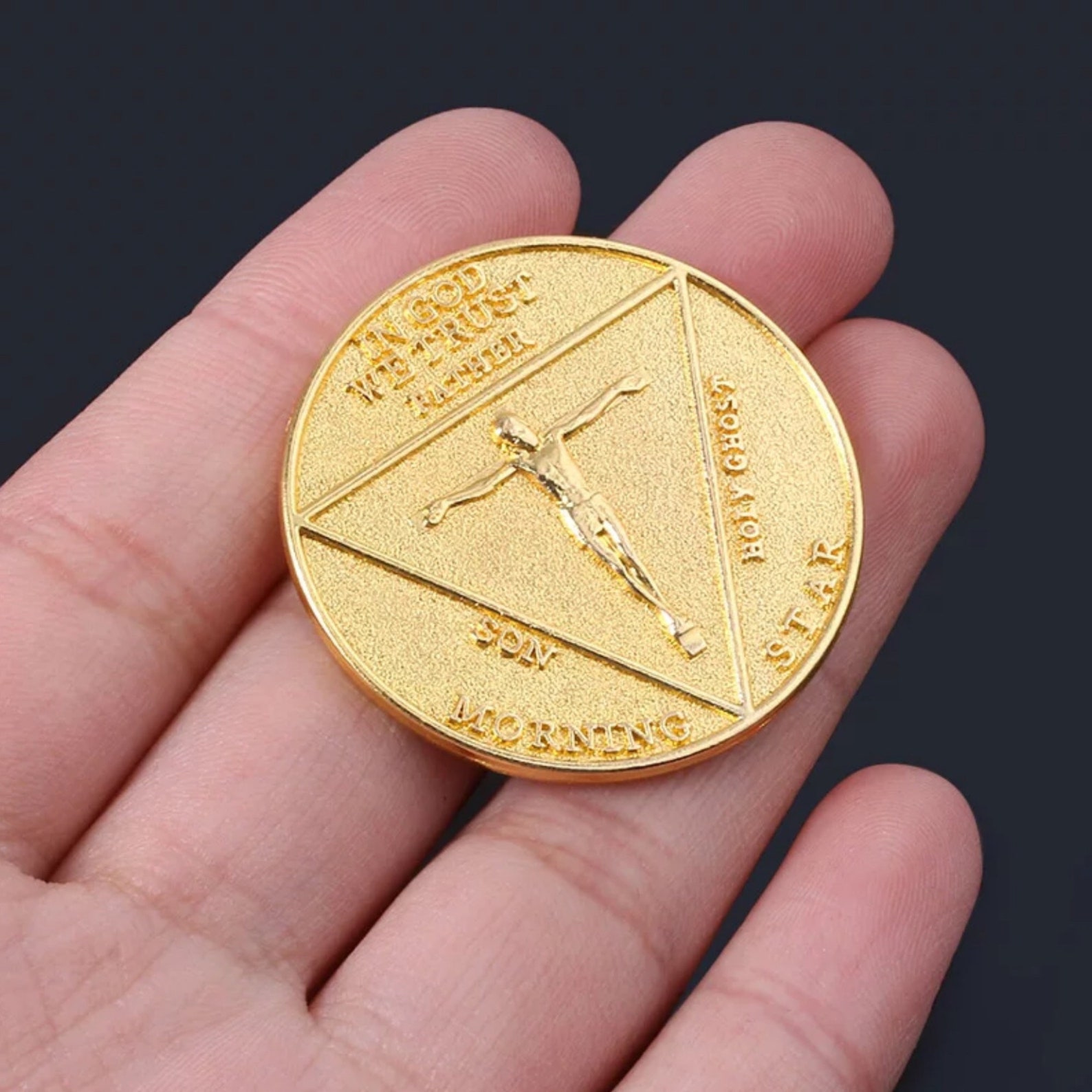 Lucifer Coin Lucifer Morningstar TV Show Lucifer Etsy