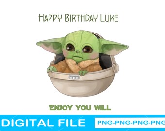Download Yoda Birthday Svg Etsy