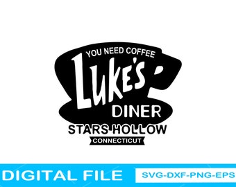 Download Luke S Diner Svg Etsy