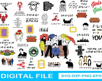 Free Free 213 Friends Names Svg SVG PNG EPS DXF File