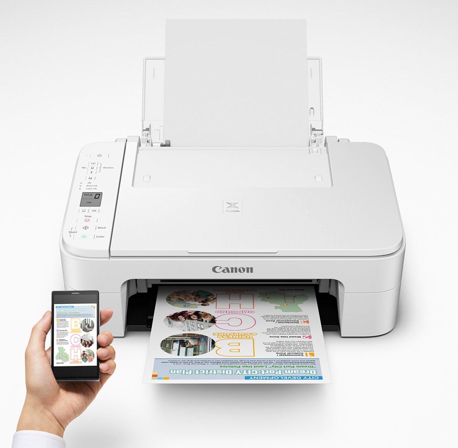 Canon PIXMA TS3322 Wireless All In One Printer Etsy