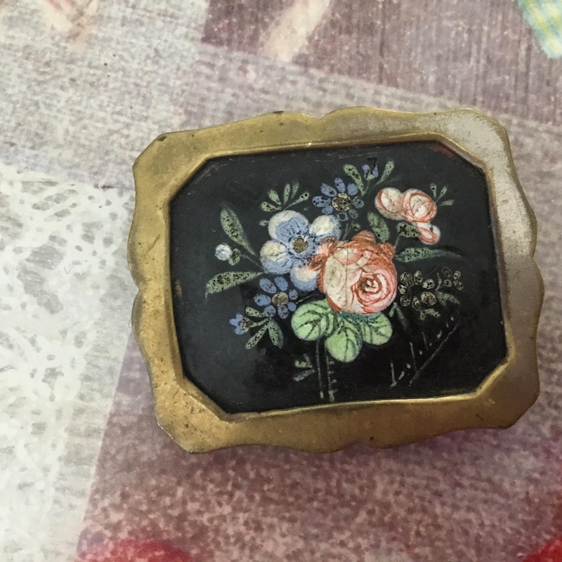 Vintage Flower Brooch