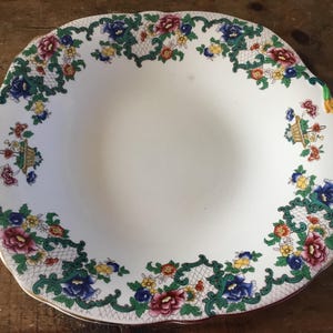Piatto in porcellana Royal Cauldon Victoria