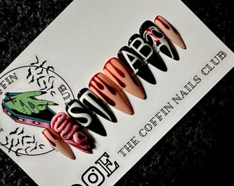 ¡Es un bebé que grita! / uñas postizas a presión