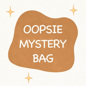 Bolsa Misteriosa Oopsie – 8 Hojas de Pegatinas | Paquete Sorpresa de Pegatinas para Scrapbooking, Bullet Journal, Planner | Venta de Productos con Segundas Disponibilidad