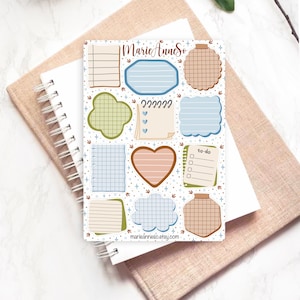 Feuille d’Autocollants Notes & To Do List – Stickers pour Planner, Journal et Scrapbooking - Stickers Organisation