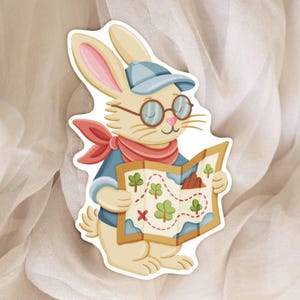 Autocollant Globe-Trotteuse - Thème Voyage - Sticker Voyage pour Journal, Scrapbook et Planner - Papeterie Voyageuse