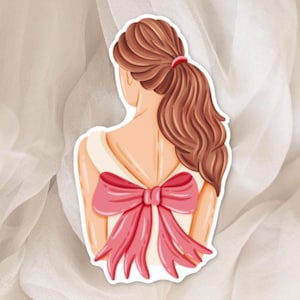 Grand Autocollant sur le thème de l'Amour, du Romantisme et de la Saint Valentin – Sticker parfait pour Journal, Planner et Scrapbooking