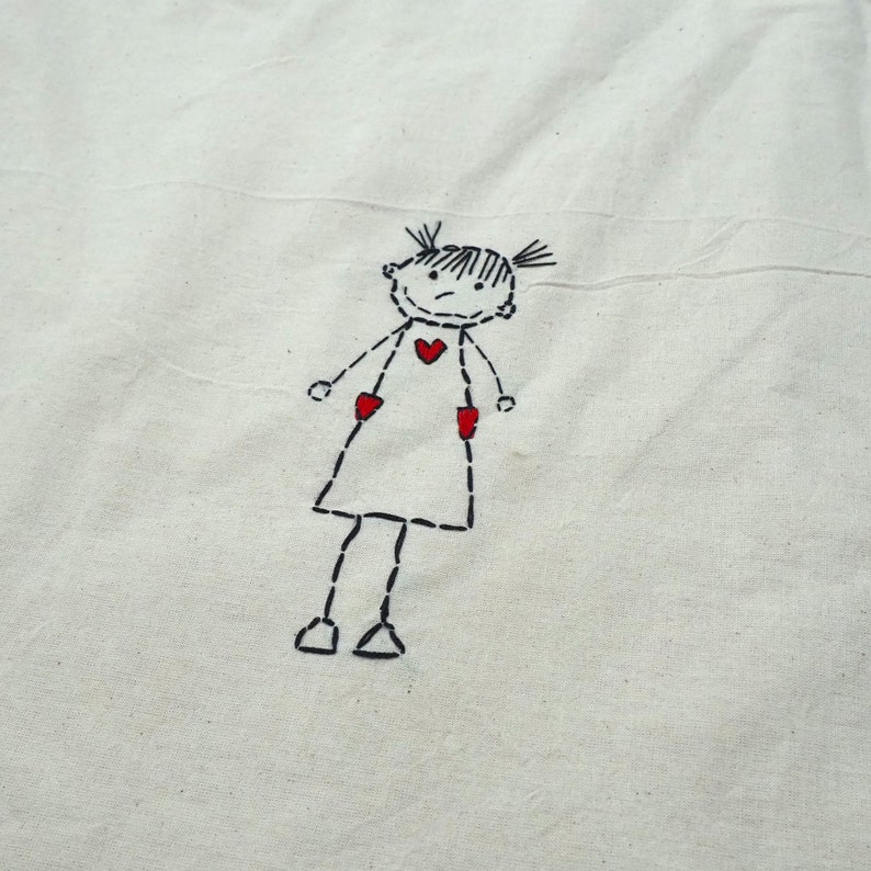 Child Patterned Boat Tote Market Bag Cloth Shoulder Bag Tote Bag With Pocket Knitting Bag Shoulder Bag Large Beach Bag