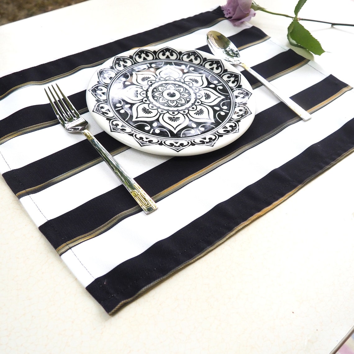 Natural Placemats Service Mat Sets Woven Placemats Etsy