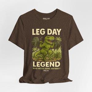 Leg Day Legend Unisex Tee - Fun Workout Shirt, Gift for Gym Lovers, Fitness Enthusiasts, Casual Wear, Birthday, Father&#39;s Day