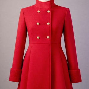Girls winter coat pattern with classic beret bonus