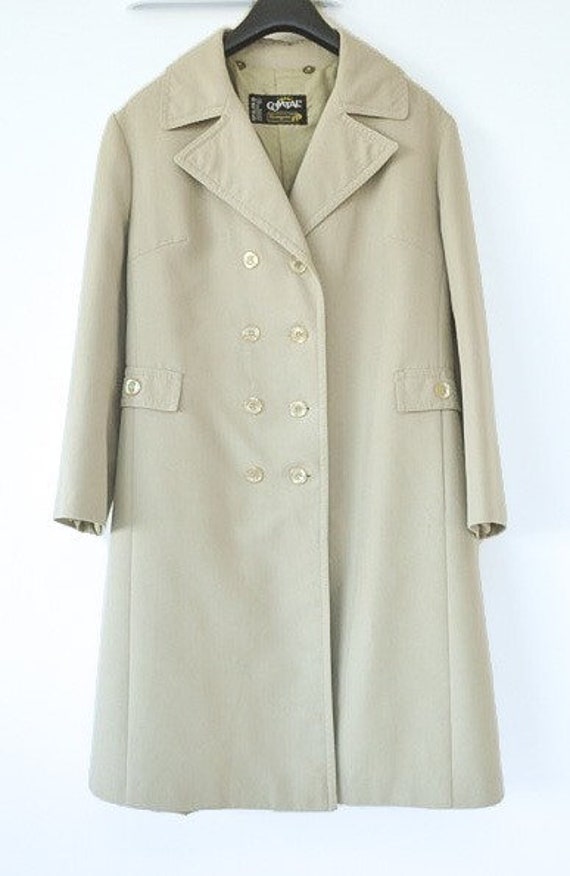 Vintage French rain coat