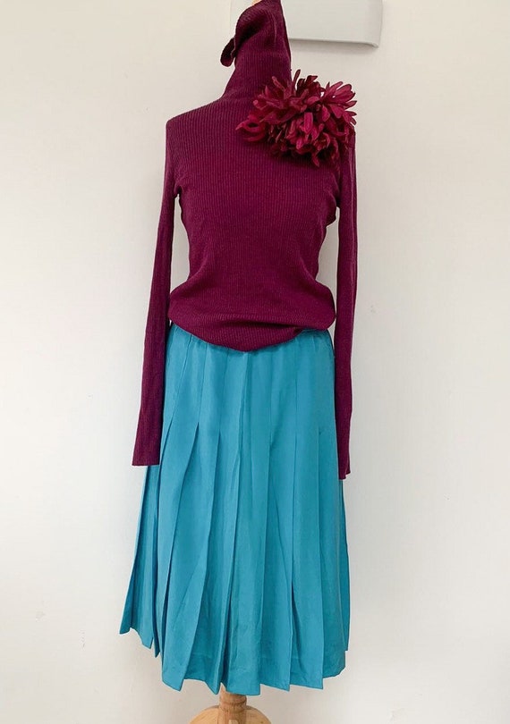 Vintage silk 70’s Jean Patou skirt