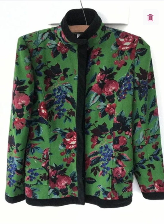 Vintage printed Ungaro jacket