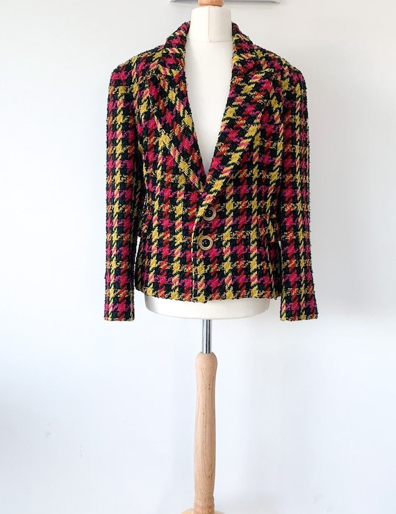 Vintage 80’s Moschino colourful jacket