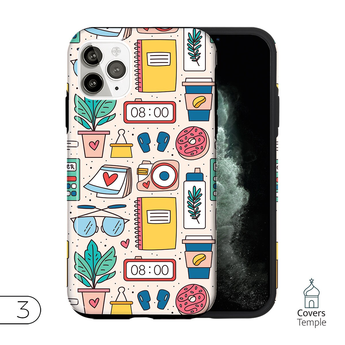 Back To School Phone Case Cute Notepad Cover For iPhone 12 11 Etsy