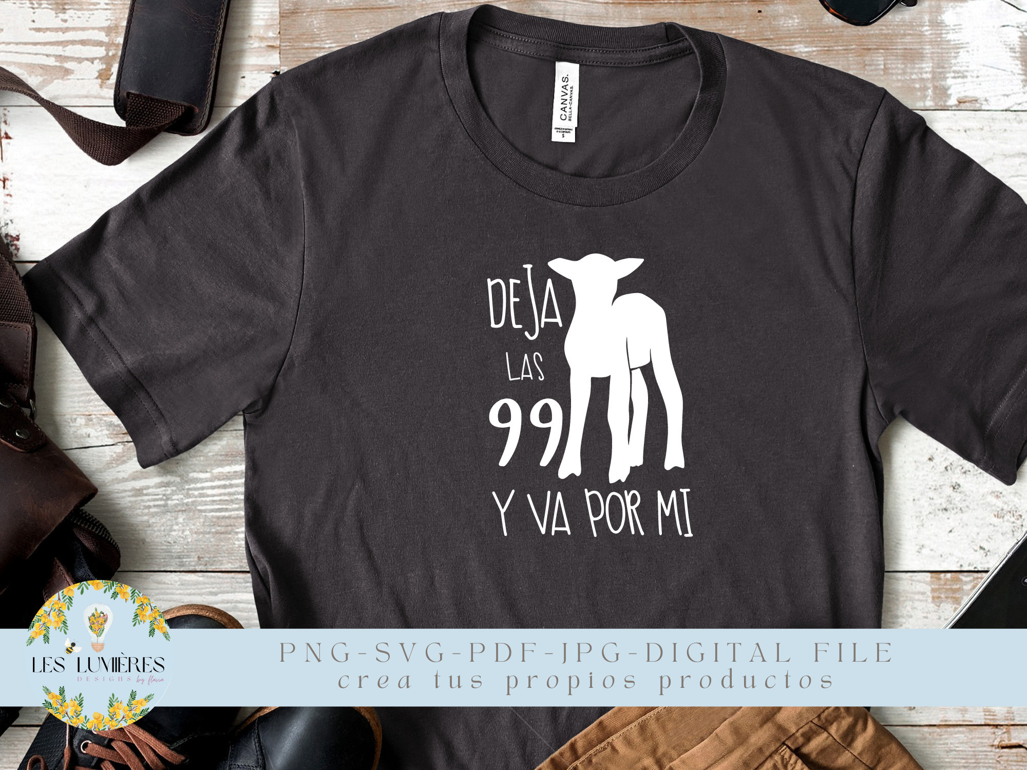 Deja Las 99 Y Va Por Mi SVG PNG Clipart Biblia SVG Dios Svg Etsy