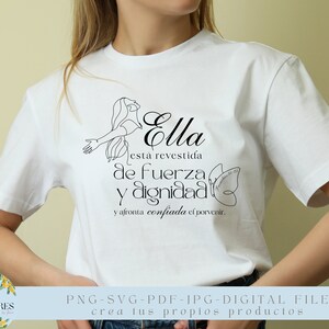 Proverbios 31 SVG, Dia de la mujer, regalos para mujer, biblia PNG Clipart, Clipart Biblia SVG, Dios Svg, cristianos,regalos mujer cristiana image 2