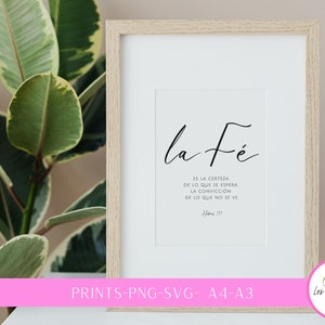 La Fe Es La Certeza De Lo Que Se Espera La Convicción De Lo Que No Se