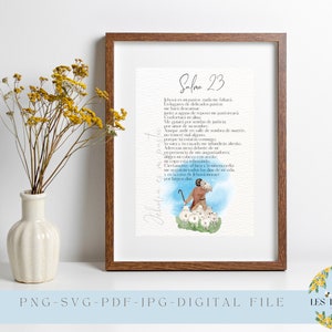 Salmo 23 Rvr Jehova Es Mi Pastor Spanish Bible Verse Spanish