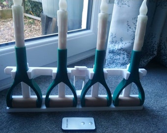 The Two Ronnie's four candle's 'andle candle (novelty item & not to be used as a candle holder).