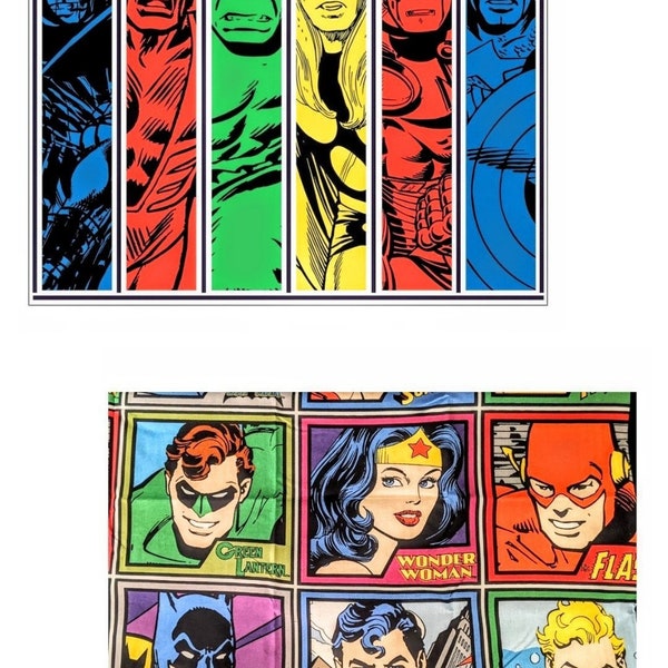 DC Comics/Avengers Pillowcases