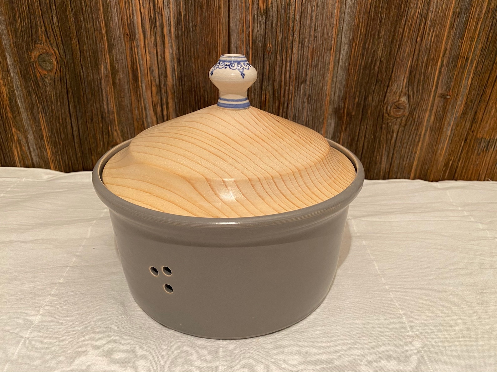 Ceramic Bread Pot Etsy