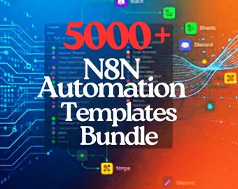 5000+ Mega Bundle | KI-betriebenes Arbeitsablauf-Paket für die Geschäftsautomatisierung