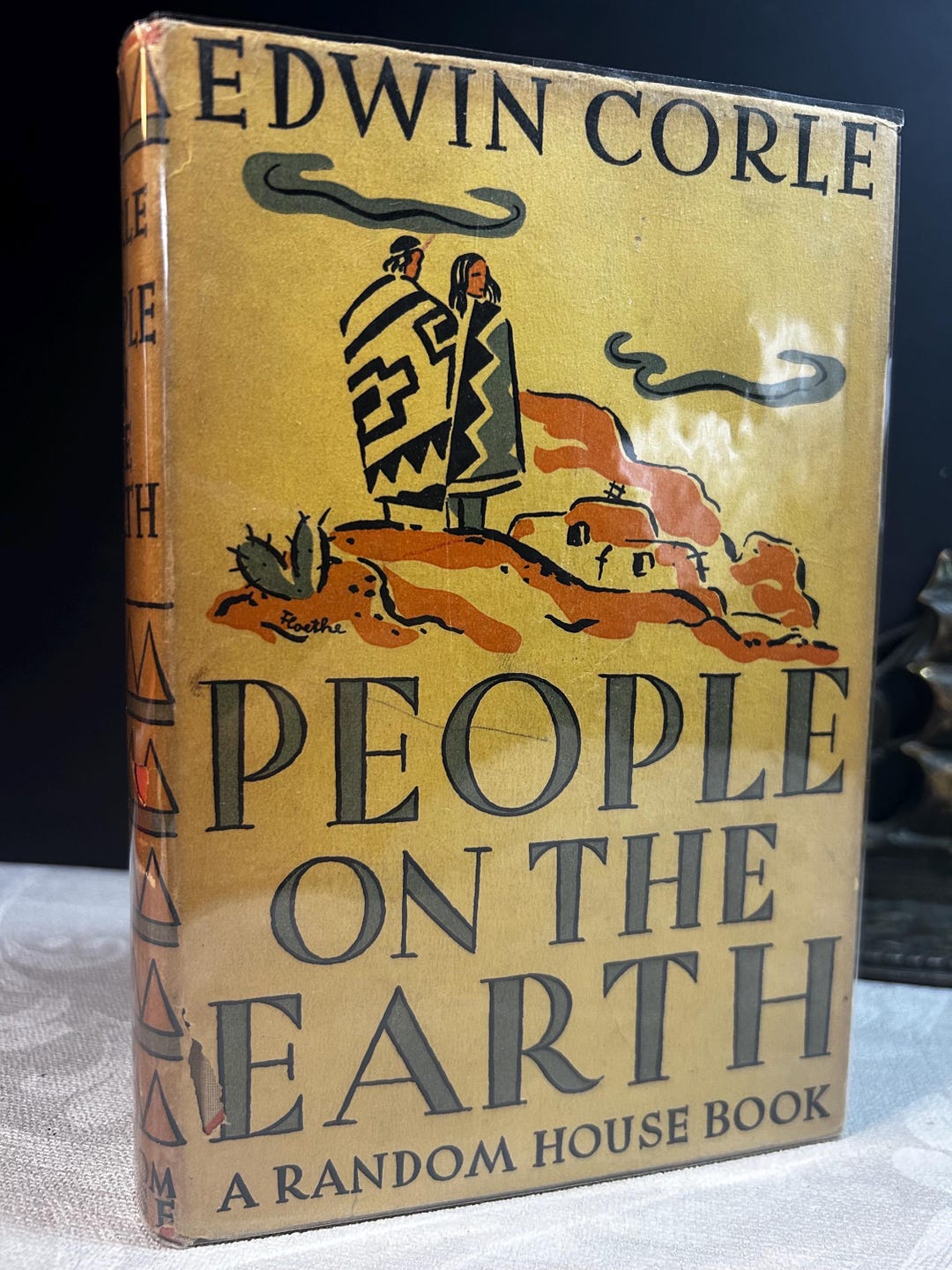 1937 People on the Earth by Edwin Corle 1st Edition Random House Navajo ...