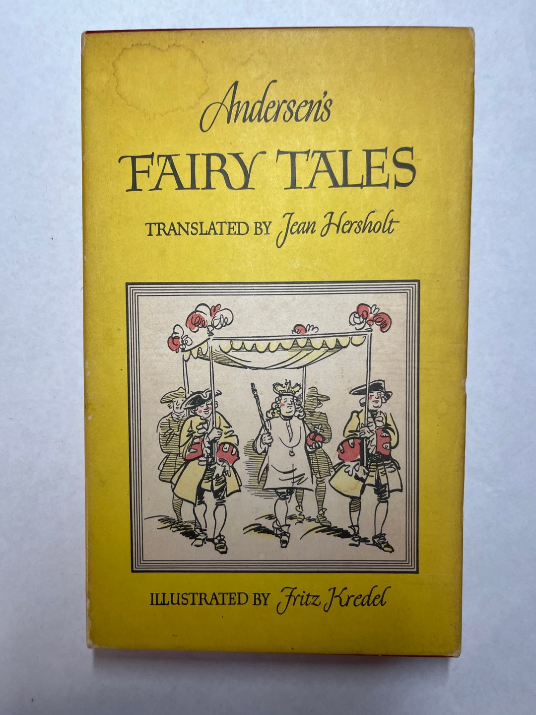 Vintage 1942 Andersen's Fairy Tales Hersholt Illustrated by Fritz