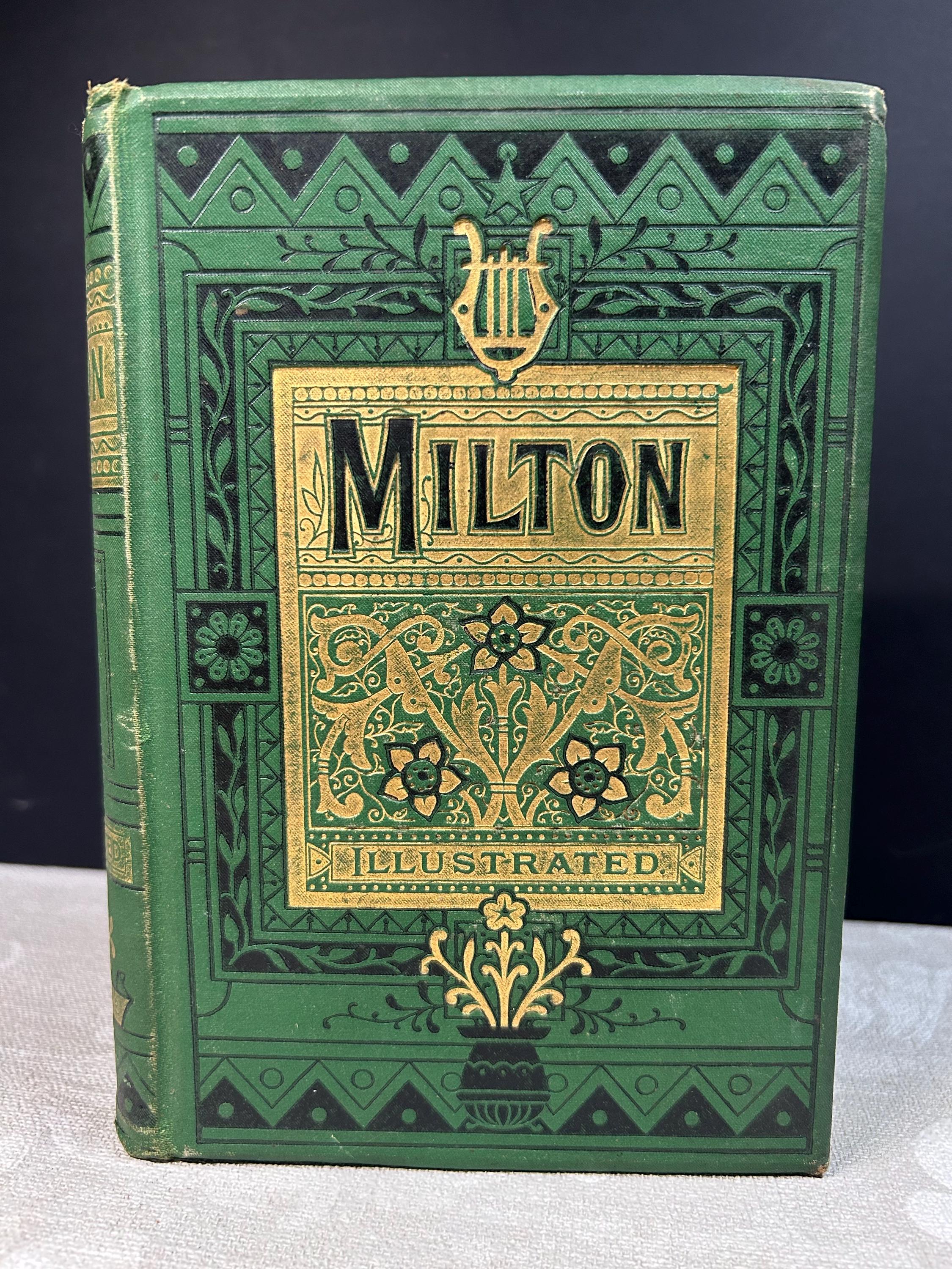 1880年代頃 ジョン・ミルトンの詩集（挿絵付き） - Etsy 日本