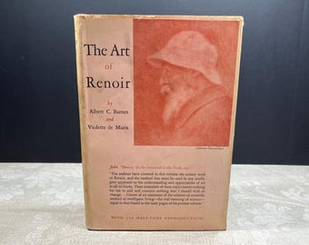 1963 L'arte di Renoir di Albert C. Barnes, Violette de Mazia Copertina rigida 4a ristampa