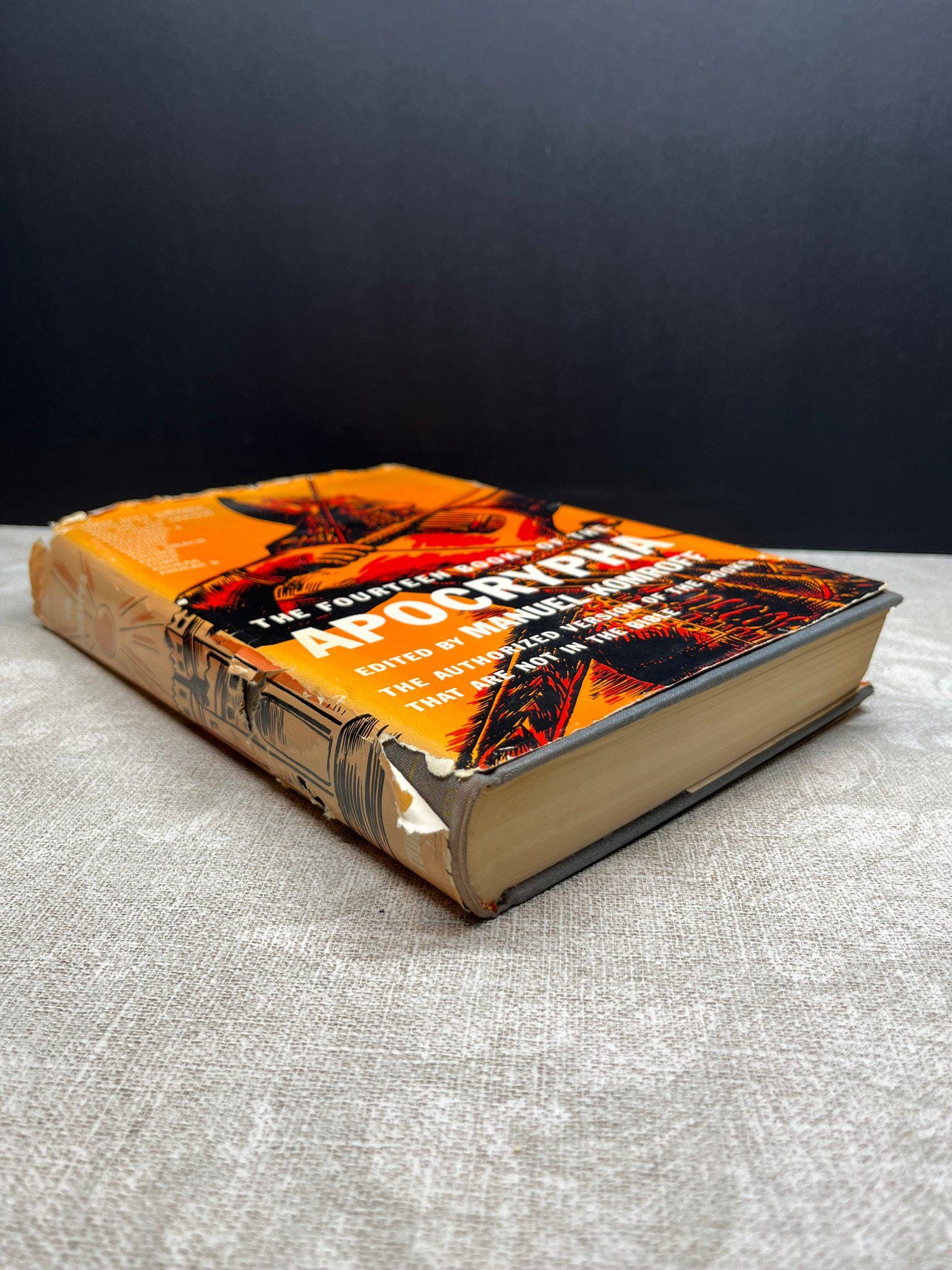 1936 the Apocrypha Non-canonical Books of the Bible by Manuel