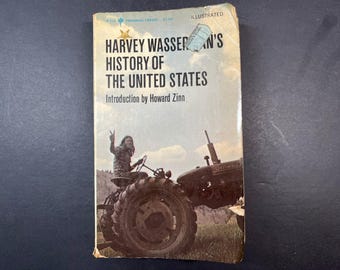 1975 Harvey Wassermans historia om USA av Zinn Mass Market Paperback Barnes & Noble Illustrerad