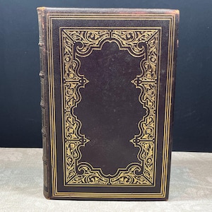 1852 The Works of the British Poets From Falconer to Sir Walter Scott, with Biographical Sketches Hardcover D. Appleton & Co Illustrated