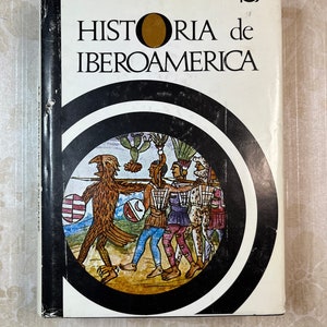 1983 Historia de Iberoamérica Lapuente Spanish Hispanic Latin America Indigenous