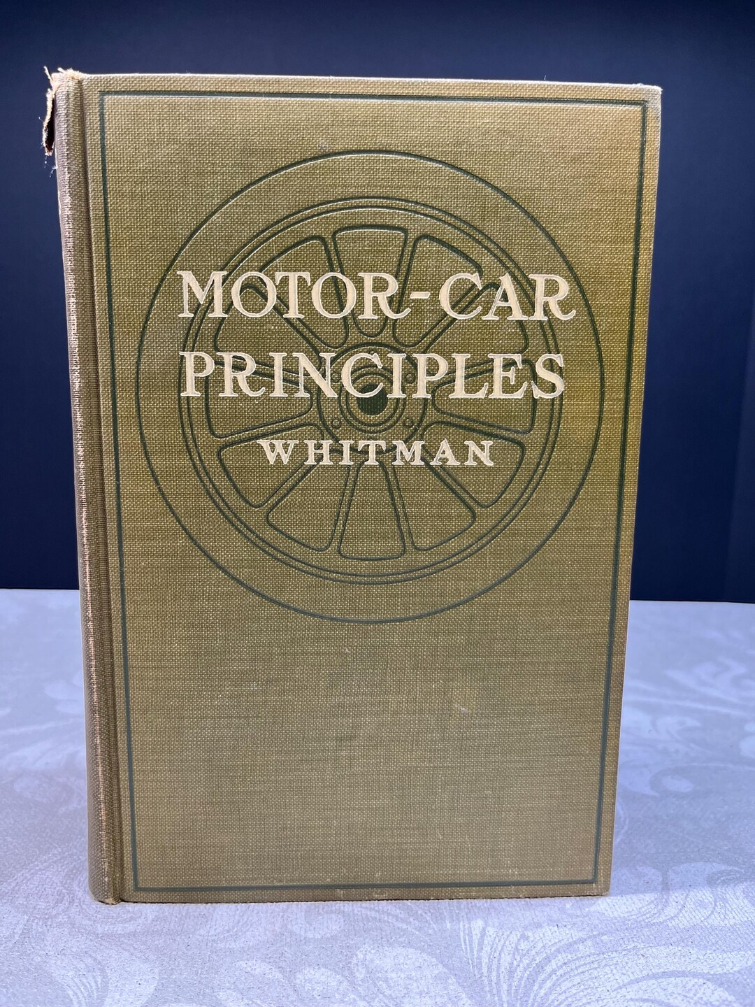 Car Principles 1912 Motor-car Principles the Gasoline Automobile by Roger B. Whitman ...