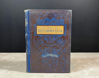 Storia della Riforma per ragazzi del 1887 di Fred H. Allen Estes e Lauriat, Publishers Illustrated Ex-Library